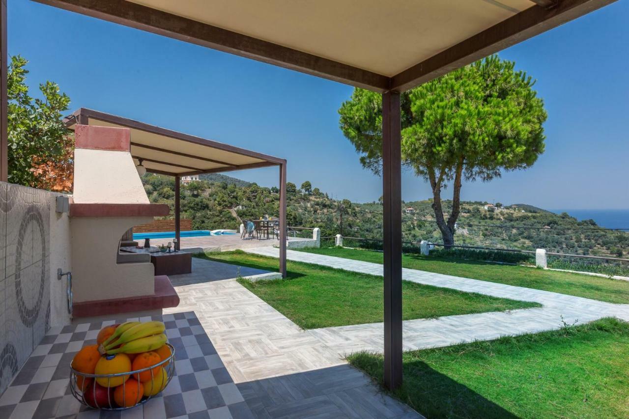 Villa Savvina Skopelos stad Exteriör bild