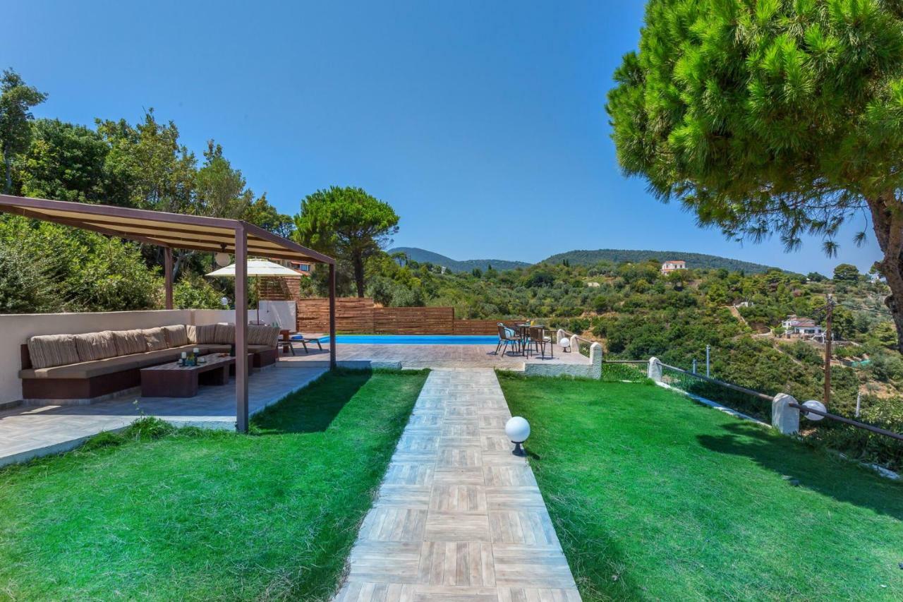 Villa Savvina Skopelos stad Exteriör bild