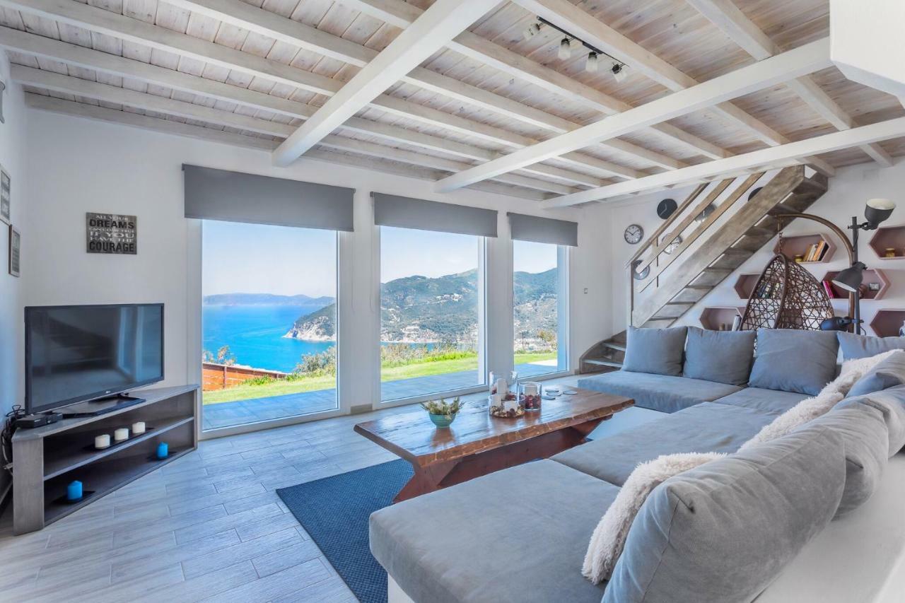 Villa Savvina Skopelos stad Exteriör bild